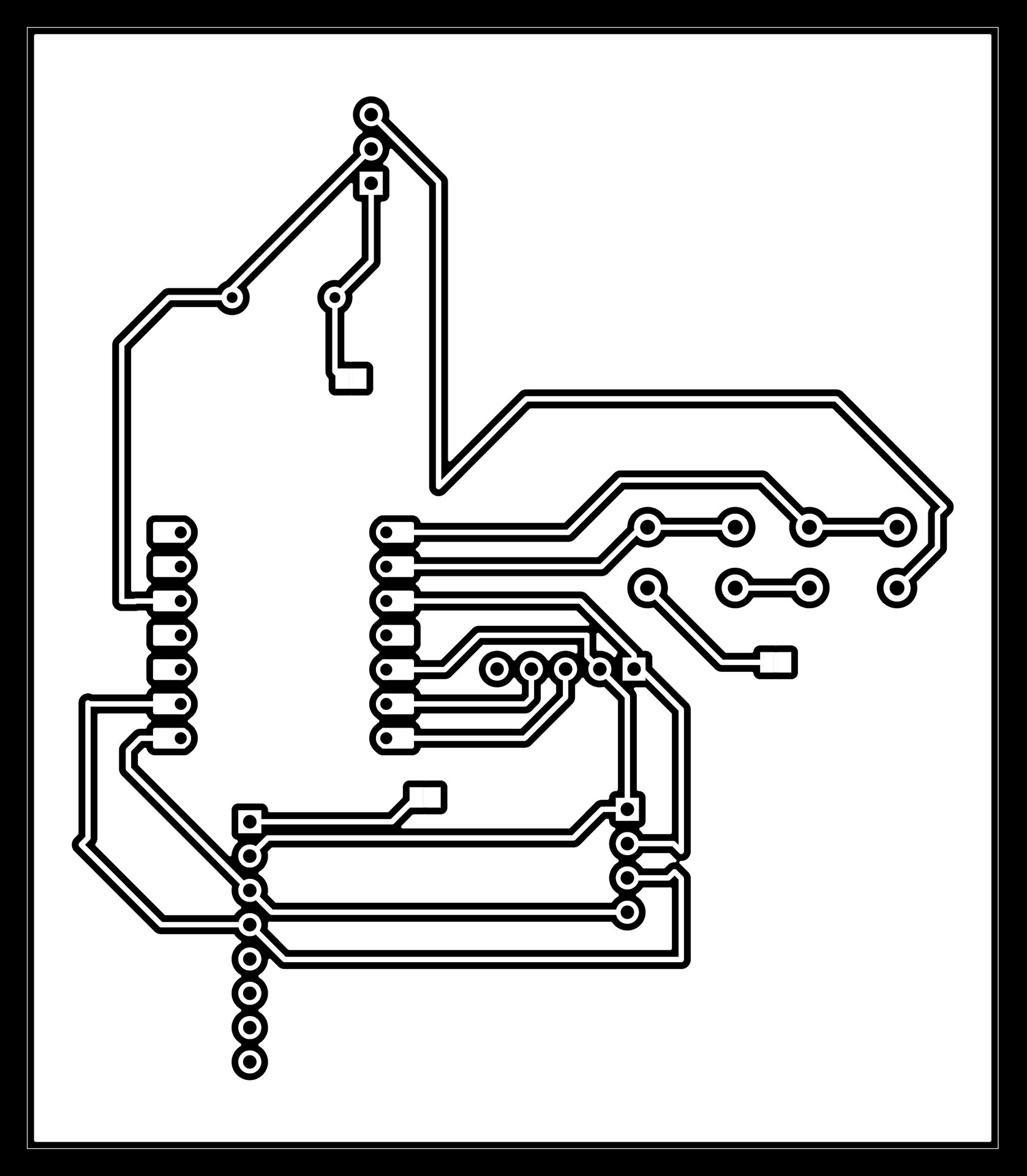 Rendering the gerber file for cutting on the mill next week.
